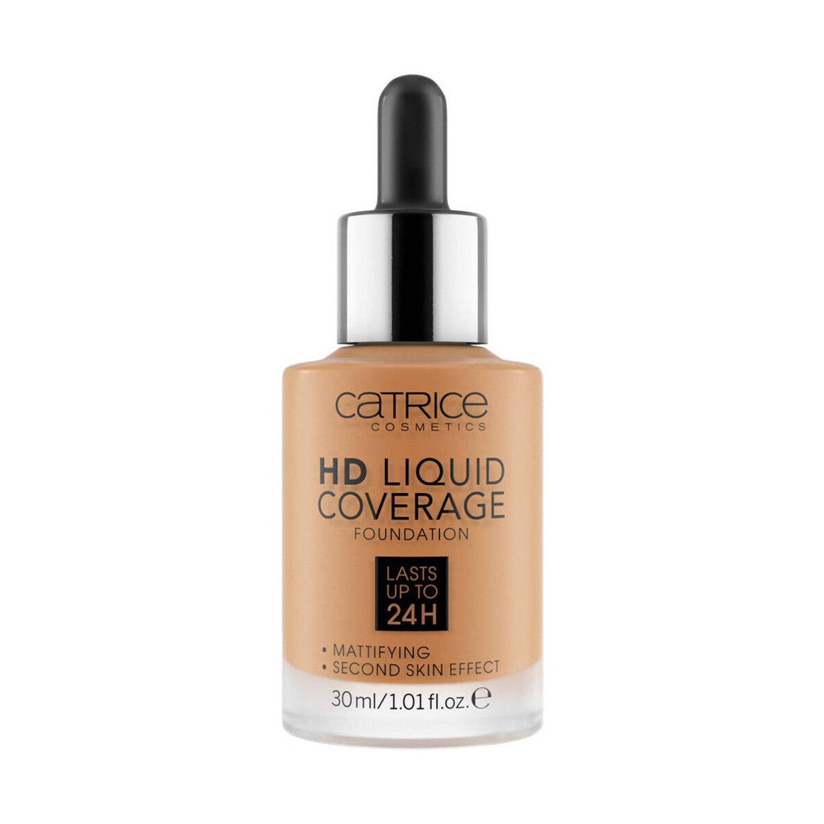 Catrice  HD Coverage Liquid Foundation - 65 Bronze Beige  Béžová