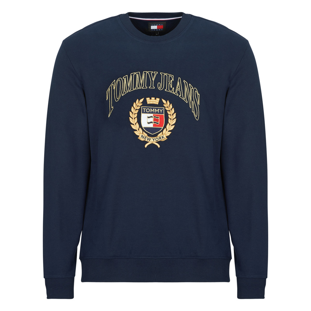 Tommy Jeans  TJM REG TJ PREP CREST CREW  Tmavě modrá