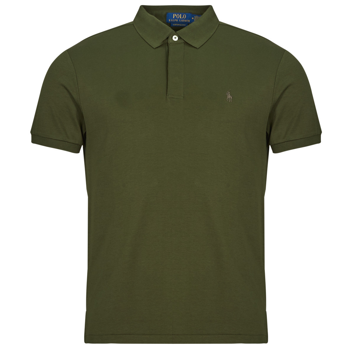 Polo Ralph Lauren  POLO COUPE DROITE EN PIMA COTON  Khaki