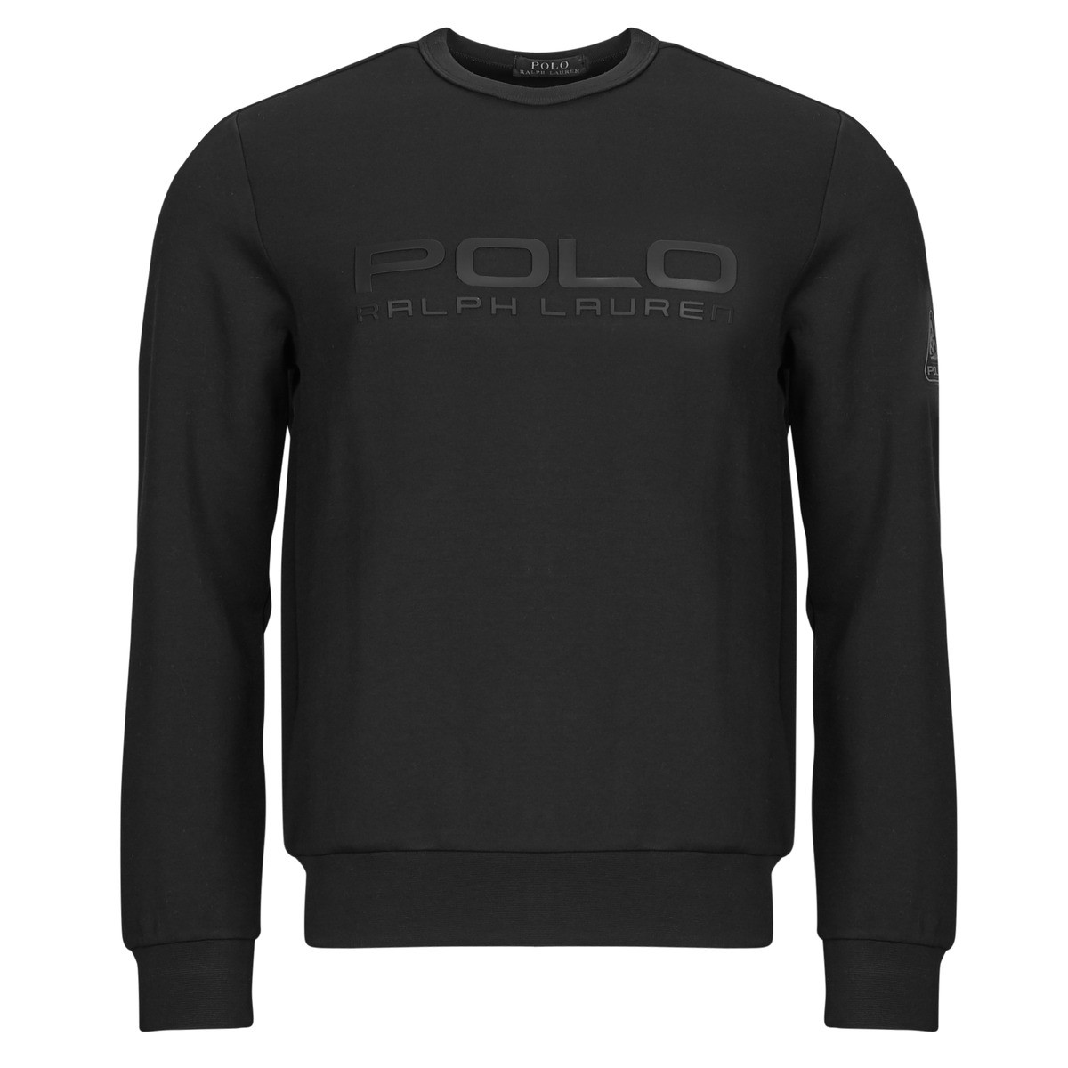 Polo Ralph Lauren  SWEATSHIRT COL ROND LOGO APPLIQUE  Černá