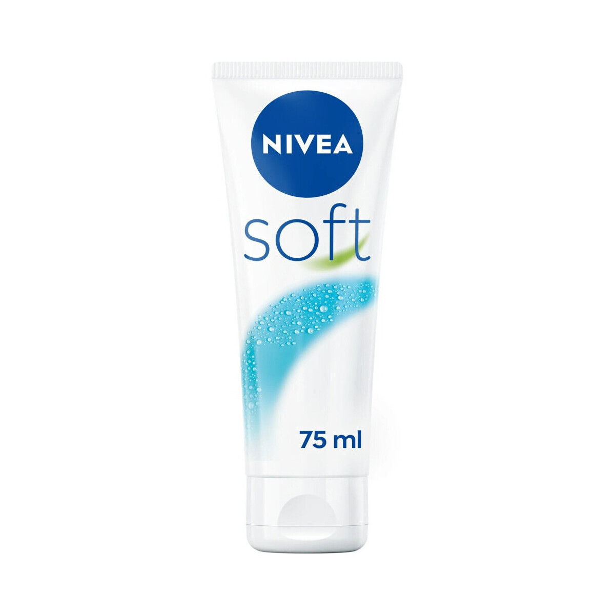 Nivea  Soft Moisturizing Care Cream - Face Body Hands 75 ml