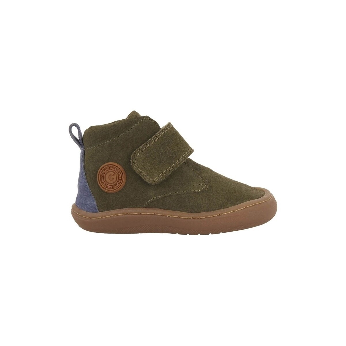 Gioseppo  Wirt Barefoot Kids Boots - Khaki  Zelená