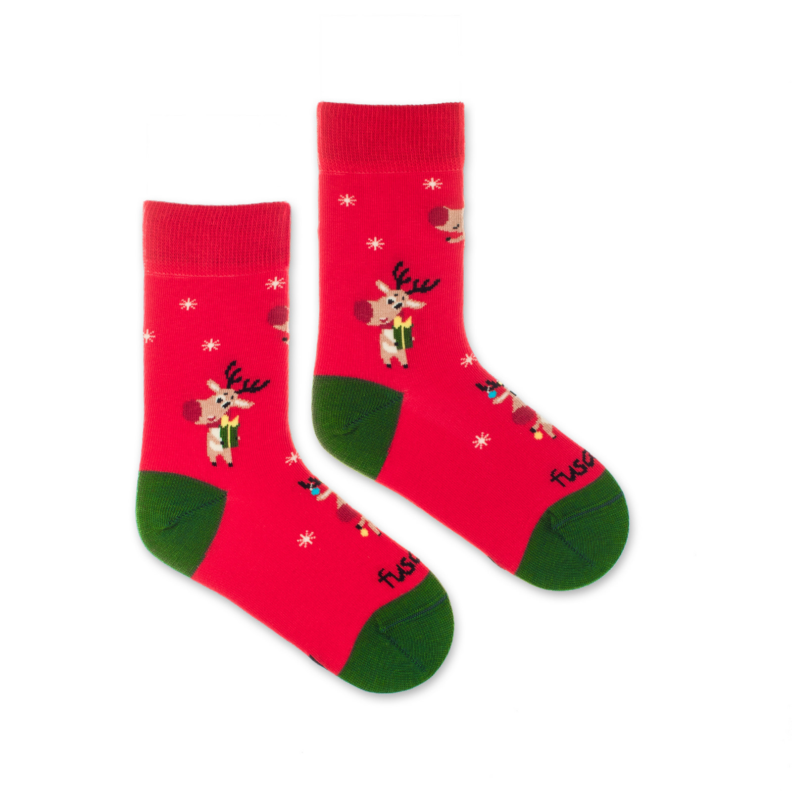 Detské ponožky Sobí Vánoce