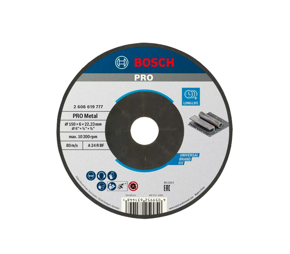 Brusný kotouč na kov Bosch PRO Metal 150 mm 2608619777