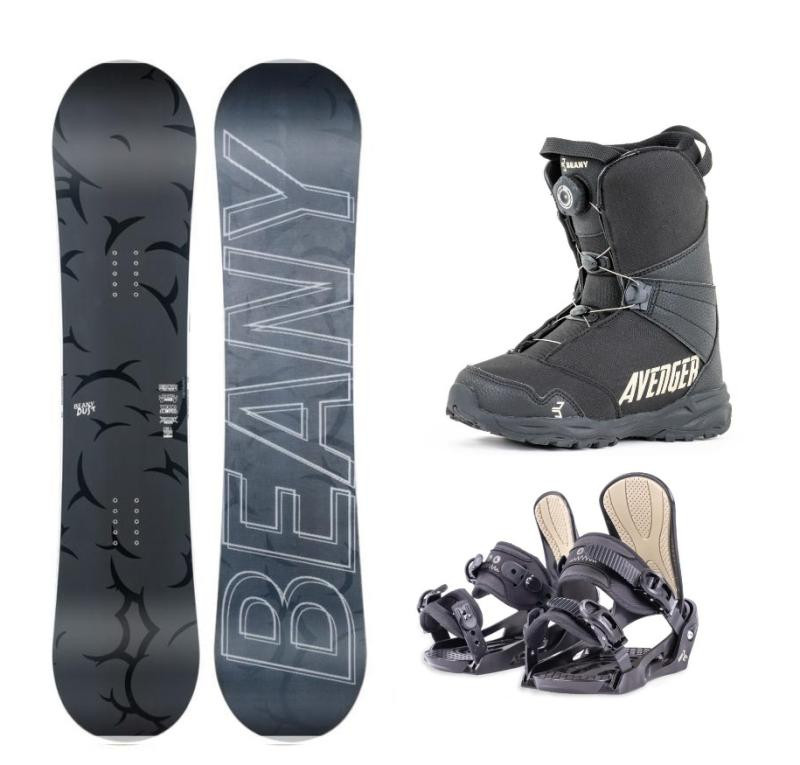 Beany Dust juniorský snowboard + Beany Junior vázání + Beany Avenger BS boty