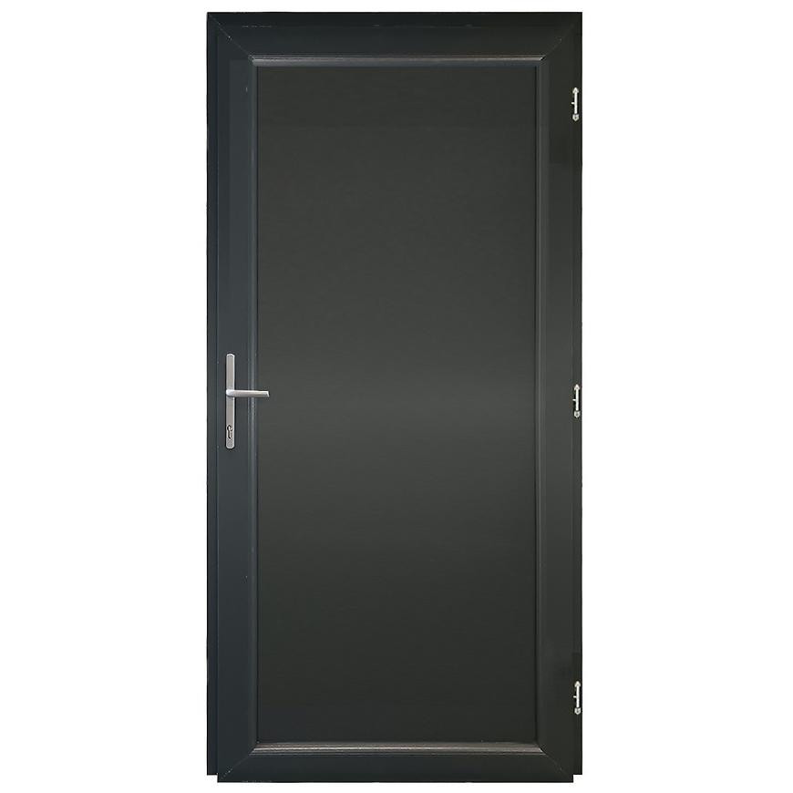 Vchodové dveře Larino Eco D18 90P 100x208x6 antracit