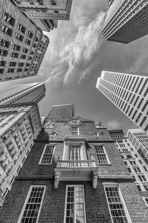 Melanie Viola Fotografie BOSTON Old State House, Melanie Viola, 26.7 × 40 cm