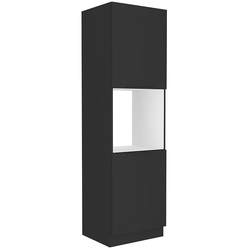 Kuchyňská skříňka Siena černý mat 60dp-210 2f
