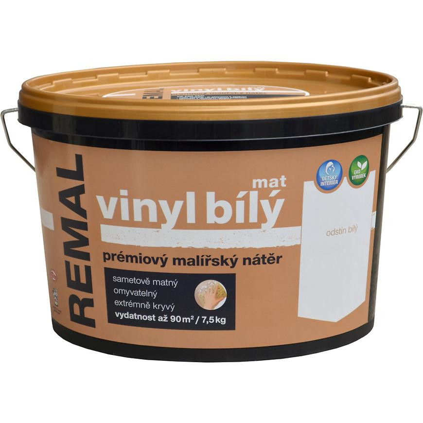 Remal Vinyl bily mat 7,5 kg