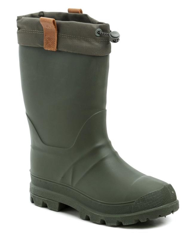 Kamik Tundra khaki dámské gumové zimní holínky