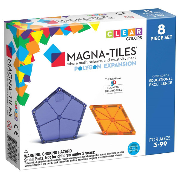 Magna-Tiles Magnetická stavebnice Polygons 8