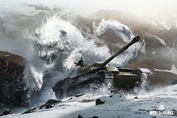 WOT Ilustrace World of Tanks - Kazakhstan, WOT, 40 × 26.7 cm