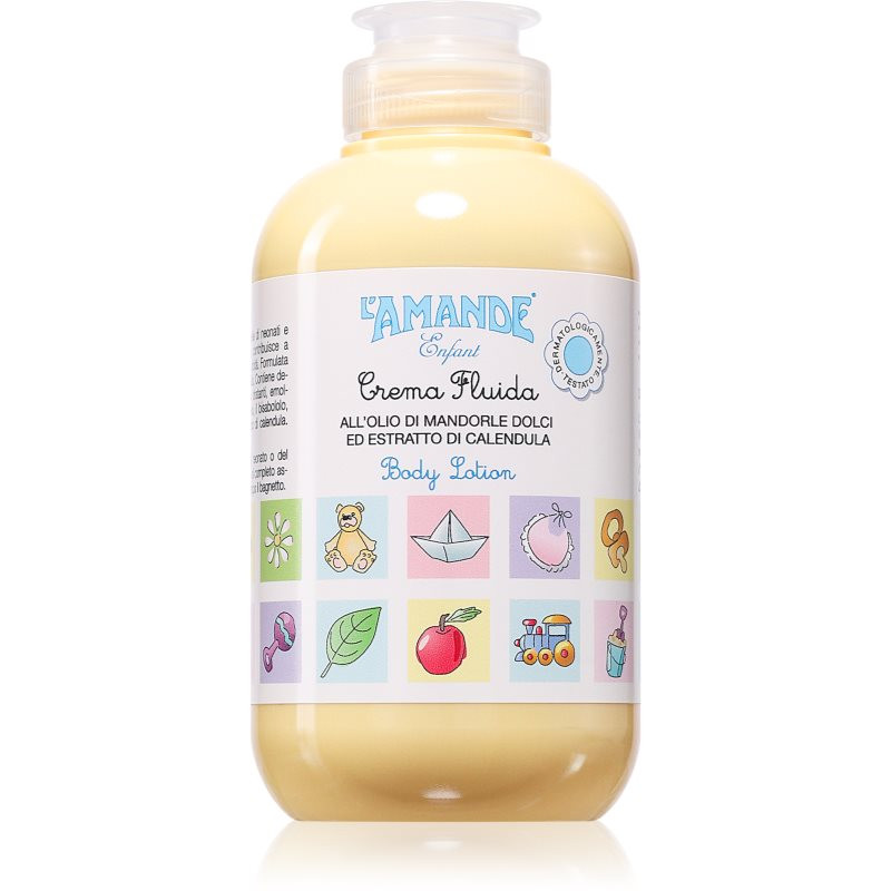 L'Amande Baby Fluid Cream hydratační tělový krém 200 ml