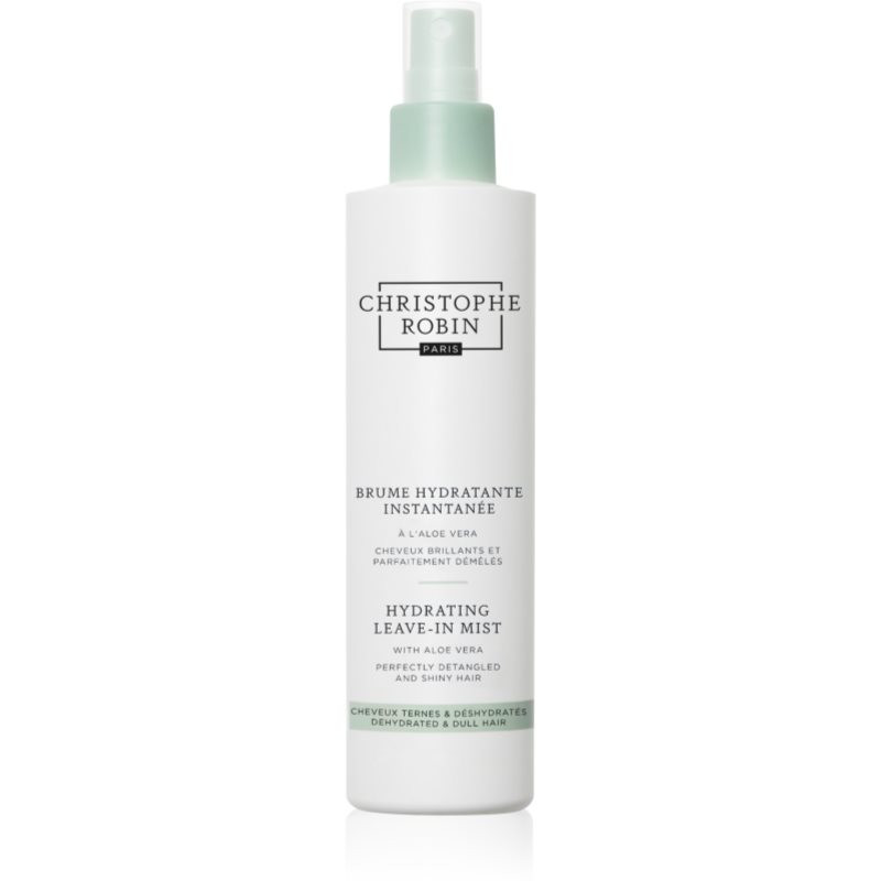 Christophe Robin Hydrating Leave-In Mist with Aloe Vera vyživující a hydratační sprej pro suché a zcitlivělé vlasy 150 ml