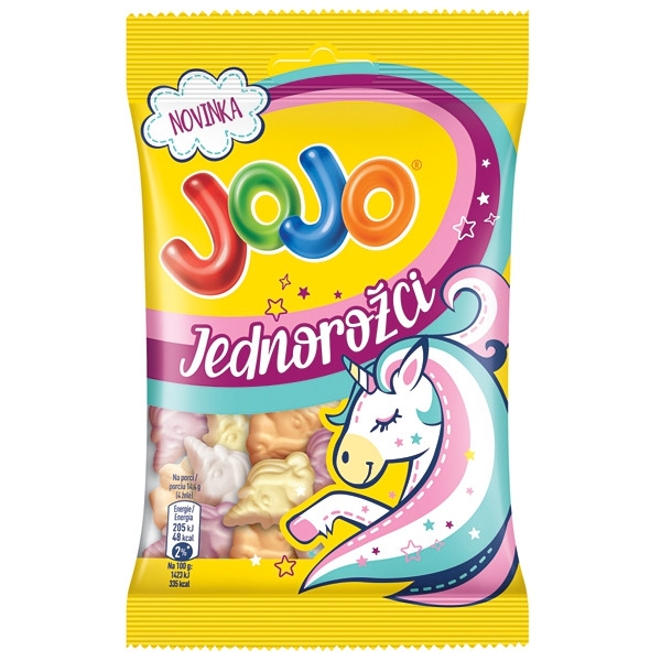 Jojo Jednorožci 80g