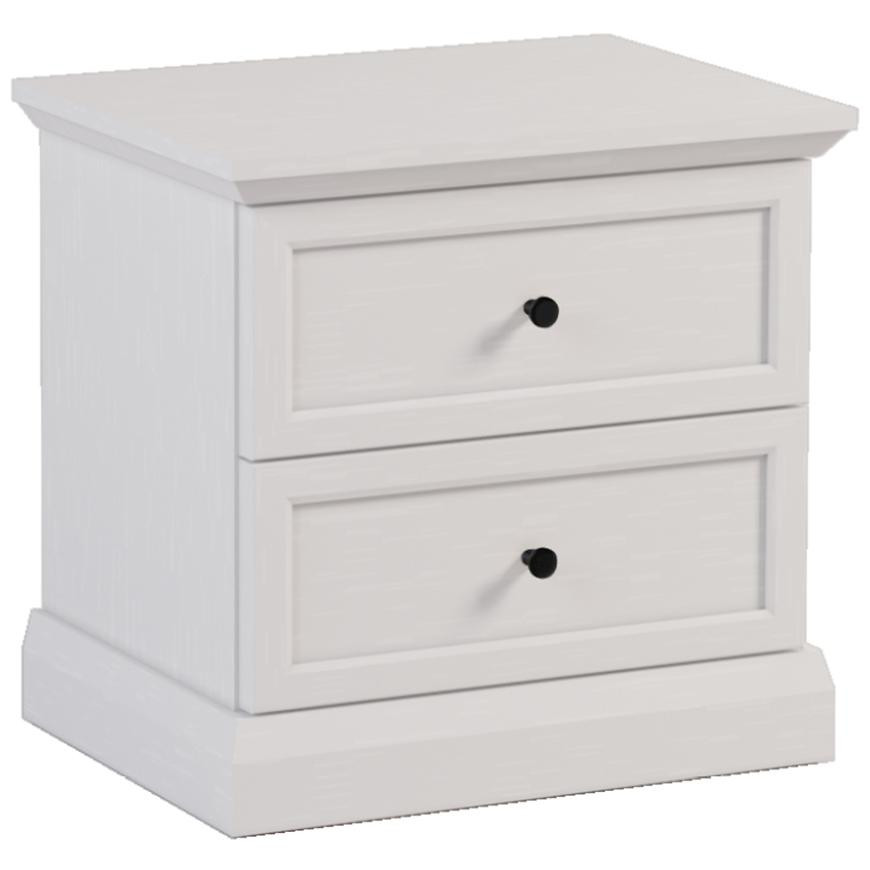 Noční Stolek Lucca SN bílá opal