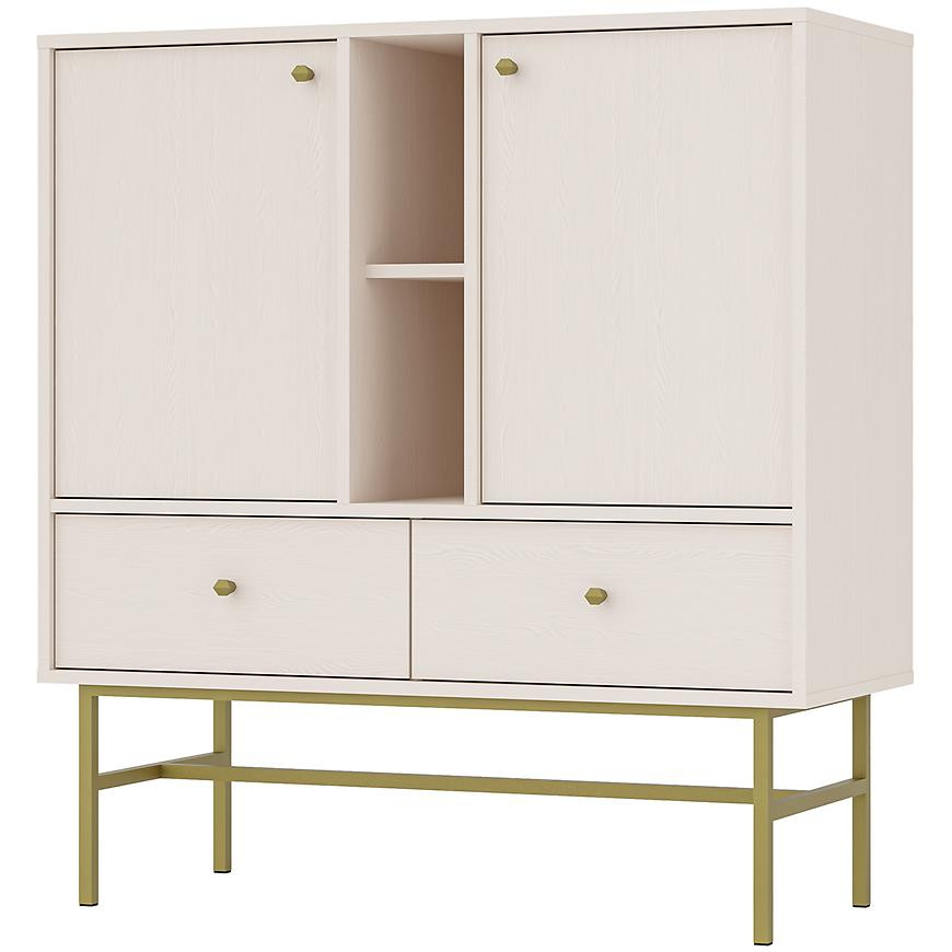 Komoda Tokyo 3  2F 2S pískově béžová 825