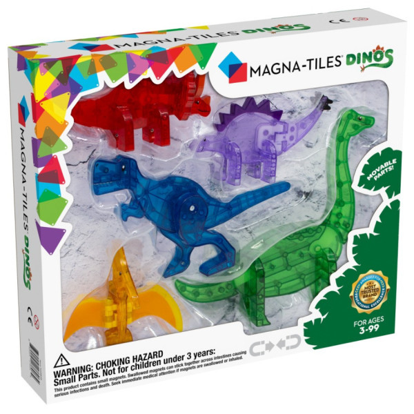 Magna-Tiles Magnetická stavebnice Dinos 5