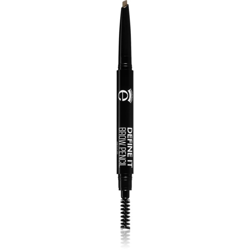 Eyeko Define It Brow Pencil automatická tužka na oči s kartáčkem odstín Medium 0,25 g