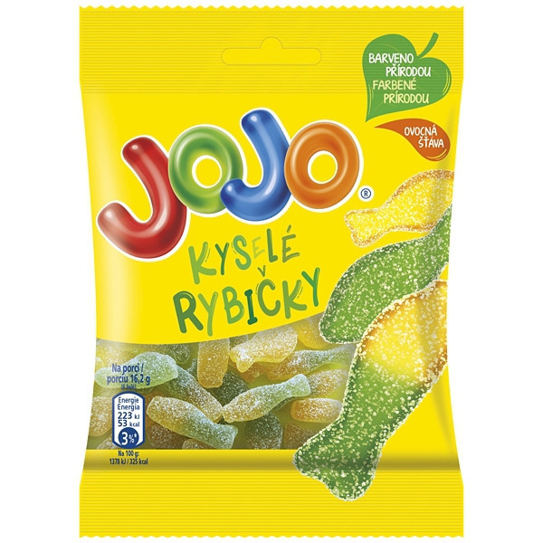 Jojo Kyselé Rybičky 80g