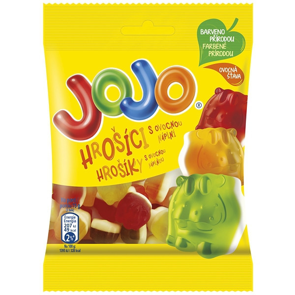 Jojo Plnění Hrošíci 80g