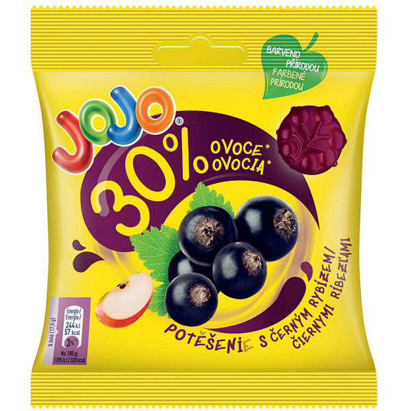 Jojo Potěšení Černý Rybíz 70g