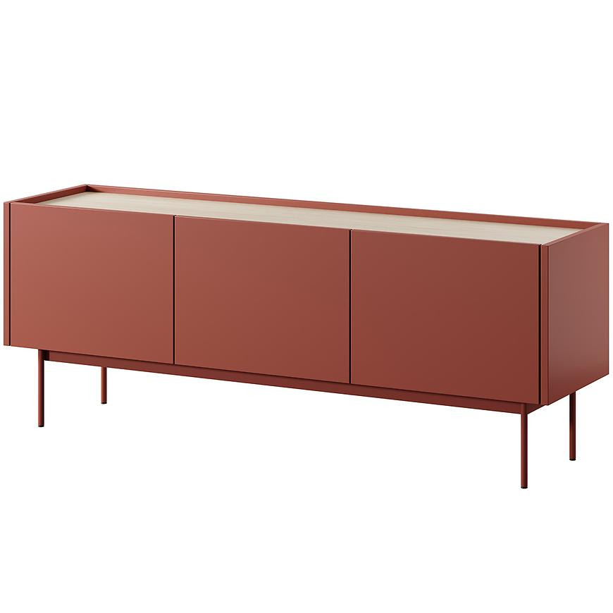 TV stolek Color-144 ceramic red