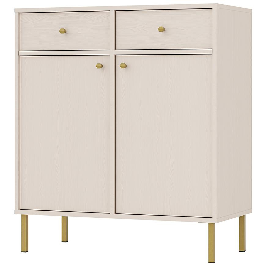 Komoda Tokyo 2  2F 2S pískově béžová 826