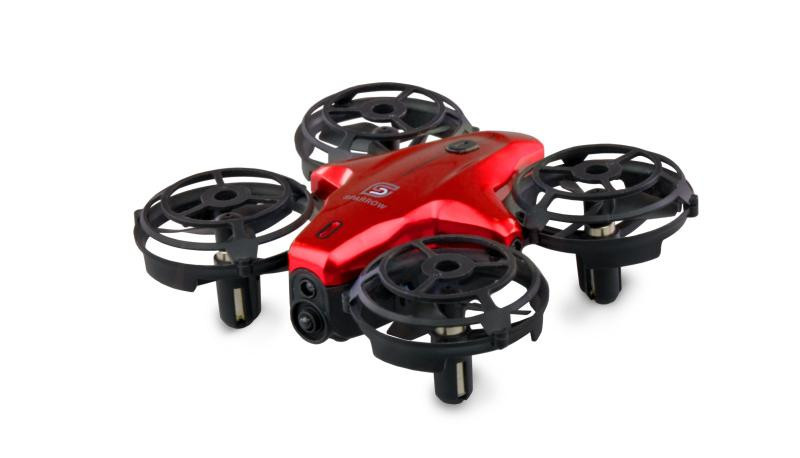 Amewi RC mini dron Sparrow se senzory červený