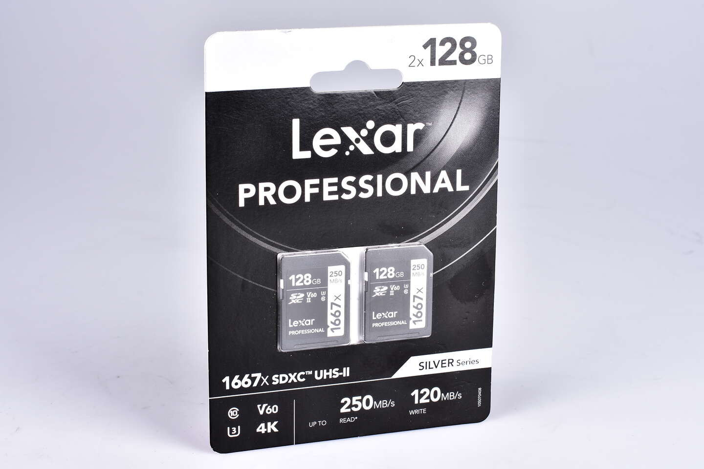 Lexar SDXC 128GB 1667x Professional Class 10 UHS-II U3 (V60) - Dual Pack bazar