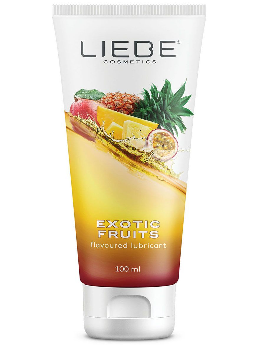 Liebe Ochucený vodní lubrikační gel Exotic Fruits - Liebe (100 ml)