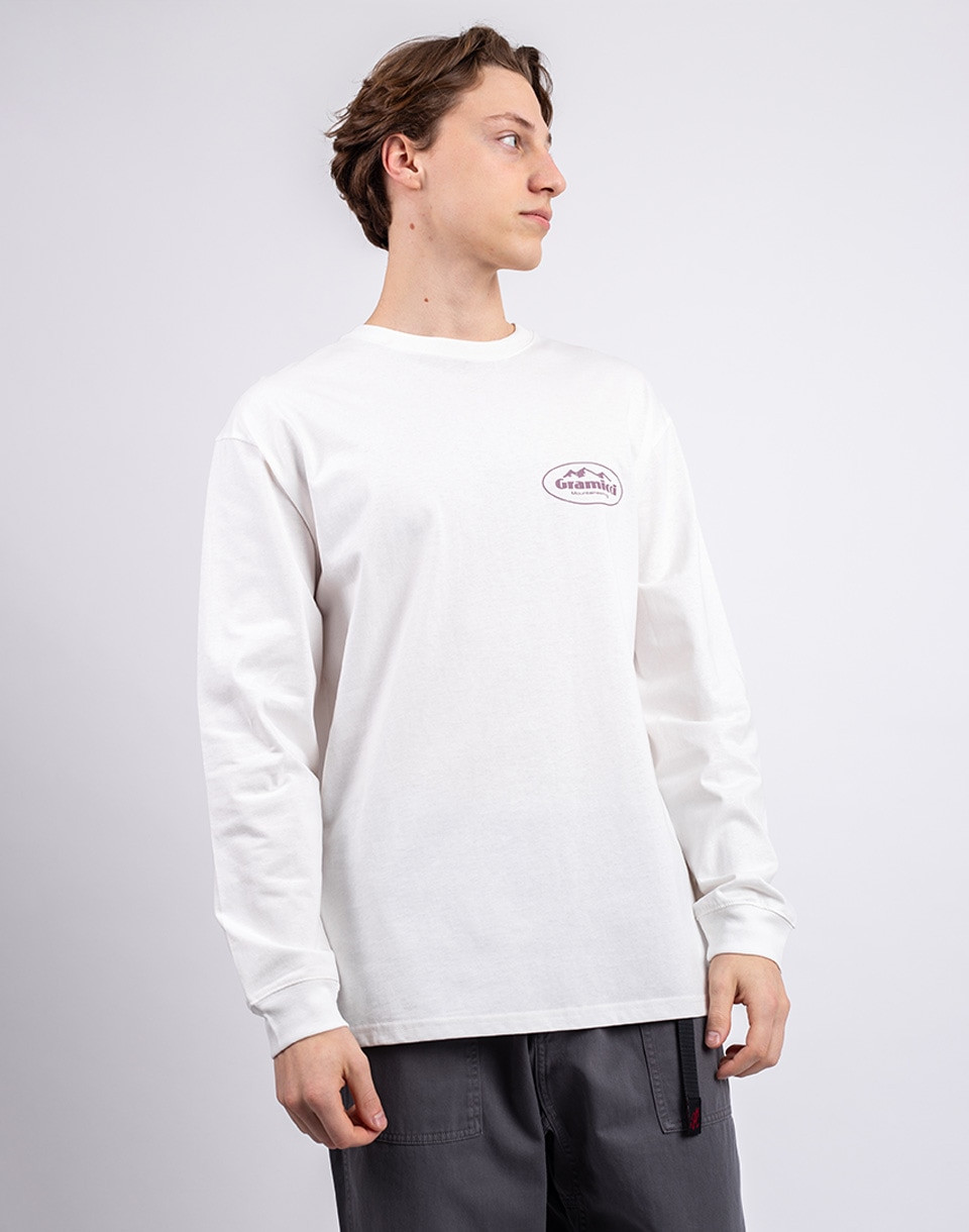 Gramicci Mountaineering L/S Tee WHITE S