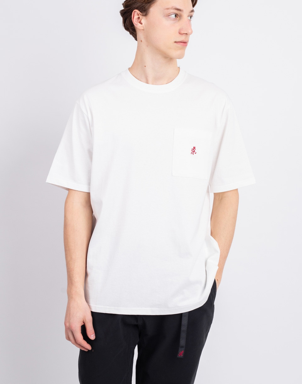 Gramicci One Point Tee WHITE S