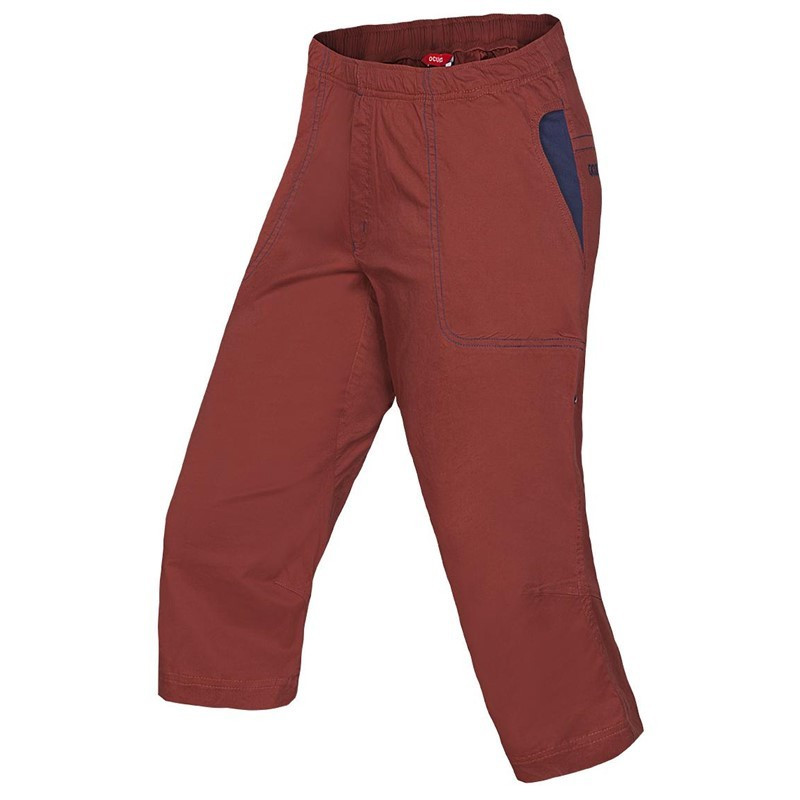 Ocun Pánské boulderingové capri Ocun Jaws 3/4 pants Brown Brandy