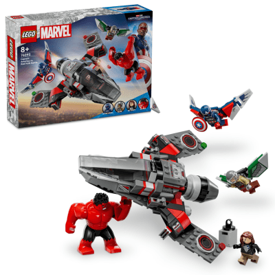 LEGO® Marvel 76292 Souboj: Kapitán Amerika vs. Red Hulk