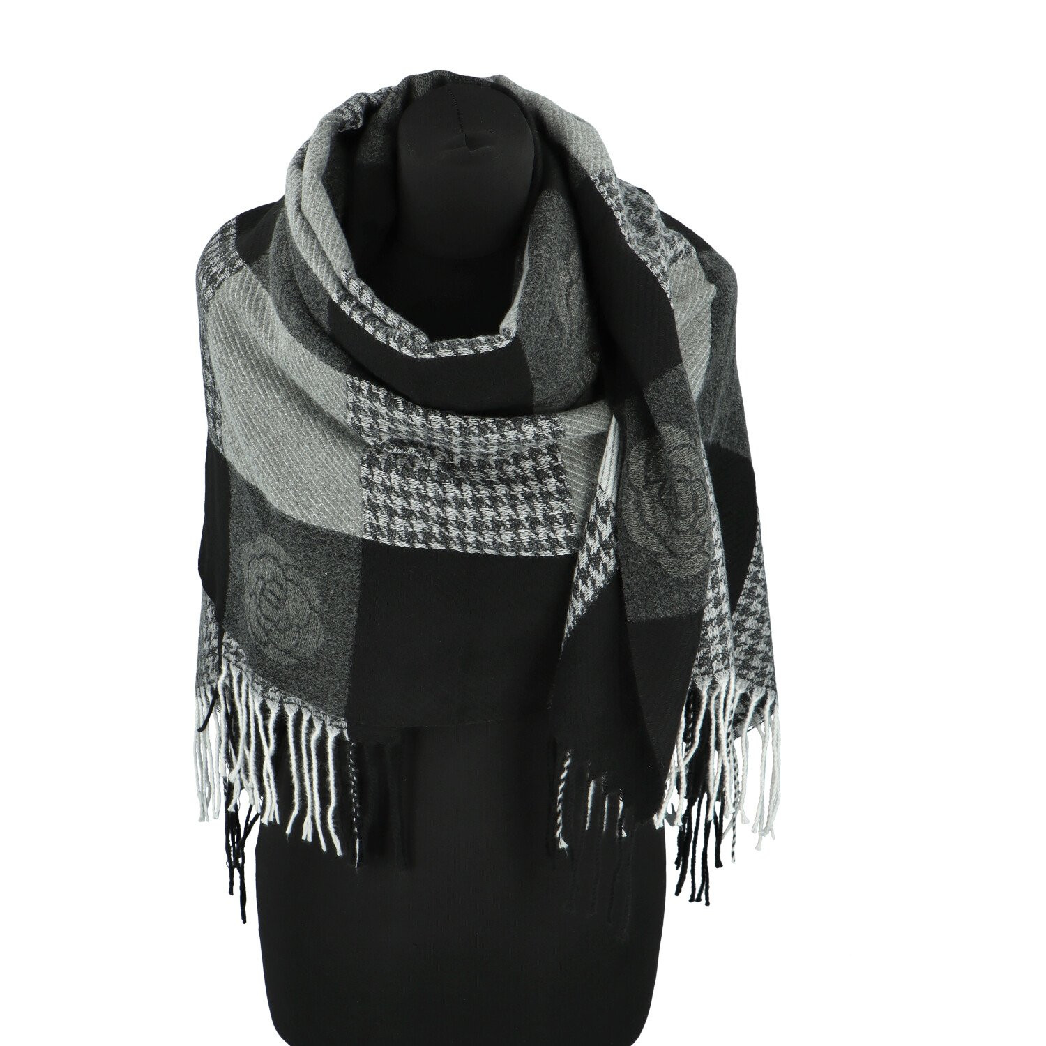 Módní dámská šála Sofía, černá