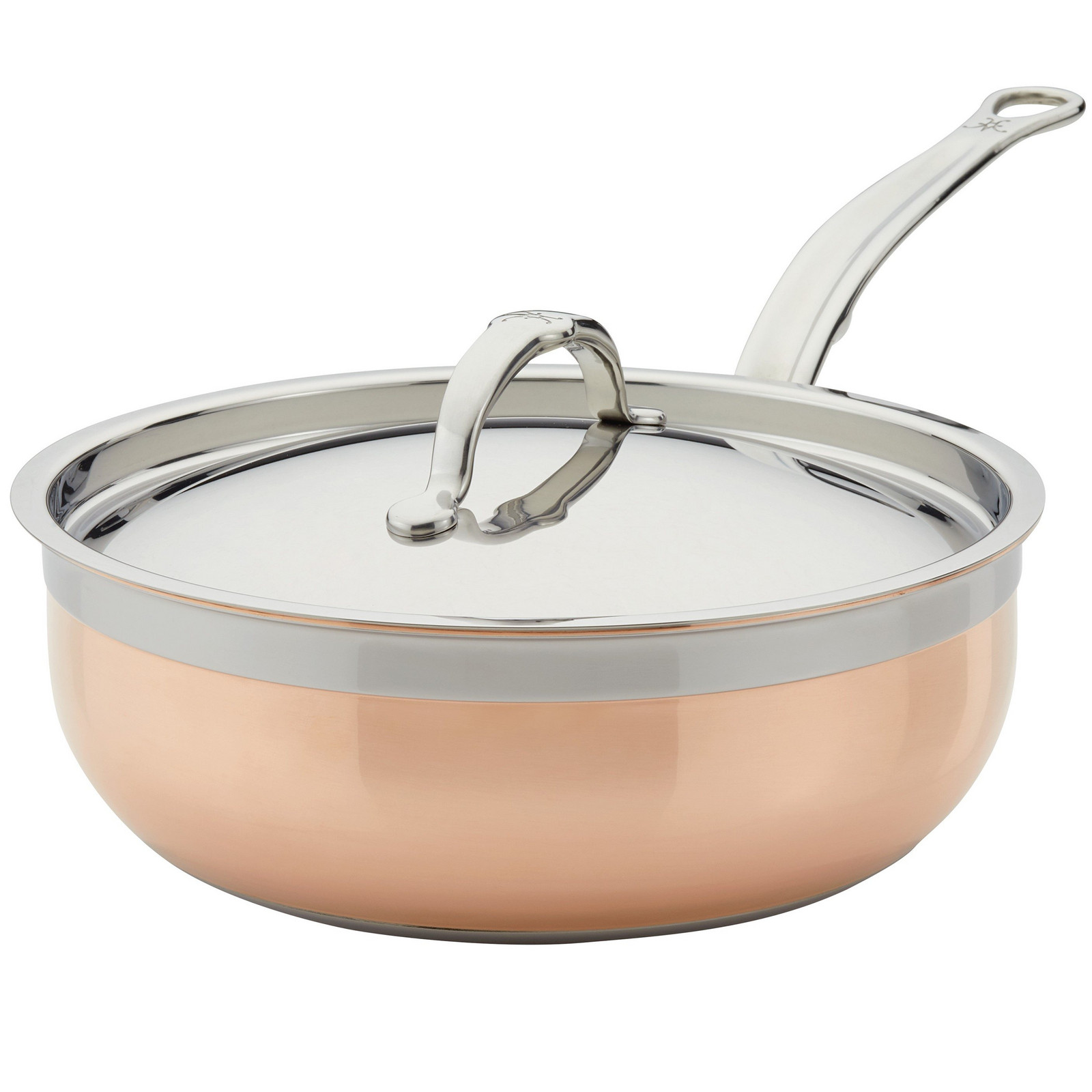 Pánev na soté COPPERBOND 24 cm, 3,3 l, měď, Hestan