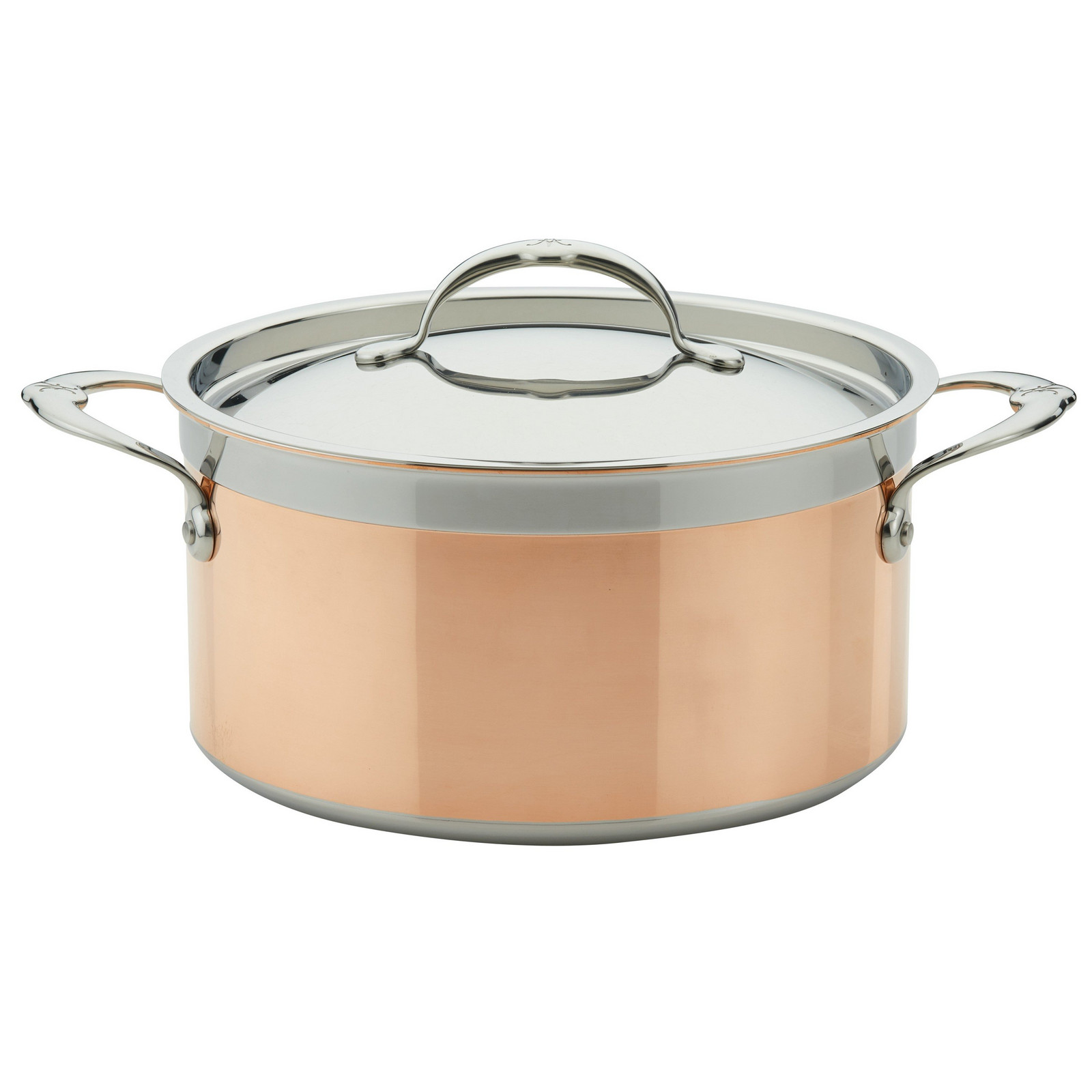 Hrnec COPPERBOND 24 cm, 5,7 l, měď, Hestan