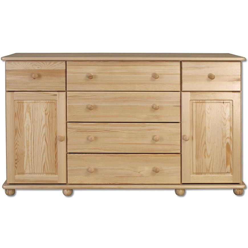 Komoda z Borovice KD124 surové