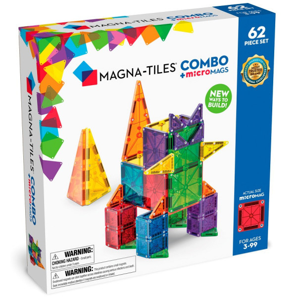 Magna-Tiles Magnetická stavebnice Combo 62