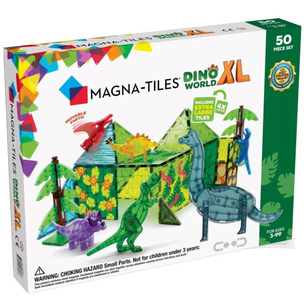 Magna-Tiles Magnetická stavebnice Dino Svět XL 50