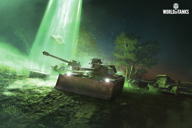 WOT Ilustrace World of Tanks - Extraterrestrial, WOT, 40 × 26.7 cm