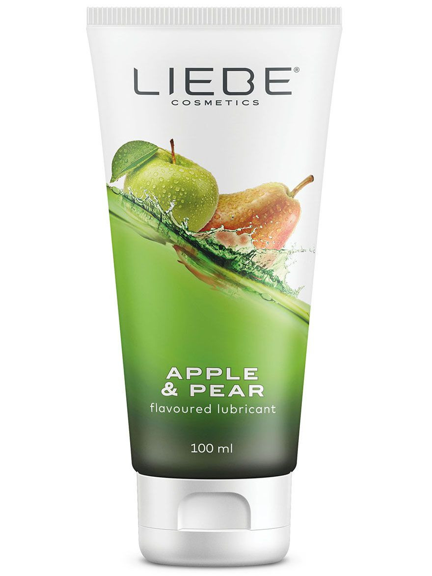 Liebe Ochucený vodní lubrikační gel Apple & Pear - Liebe (100 ml)