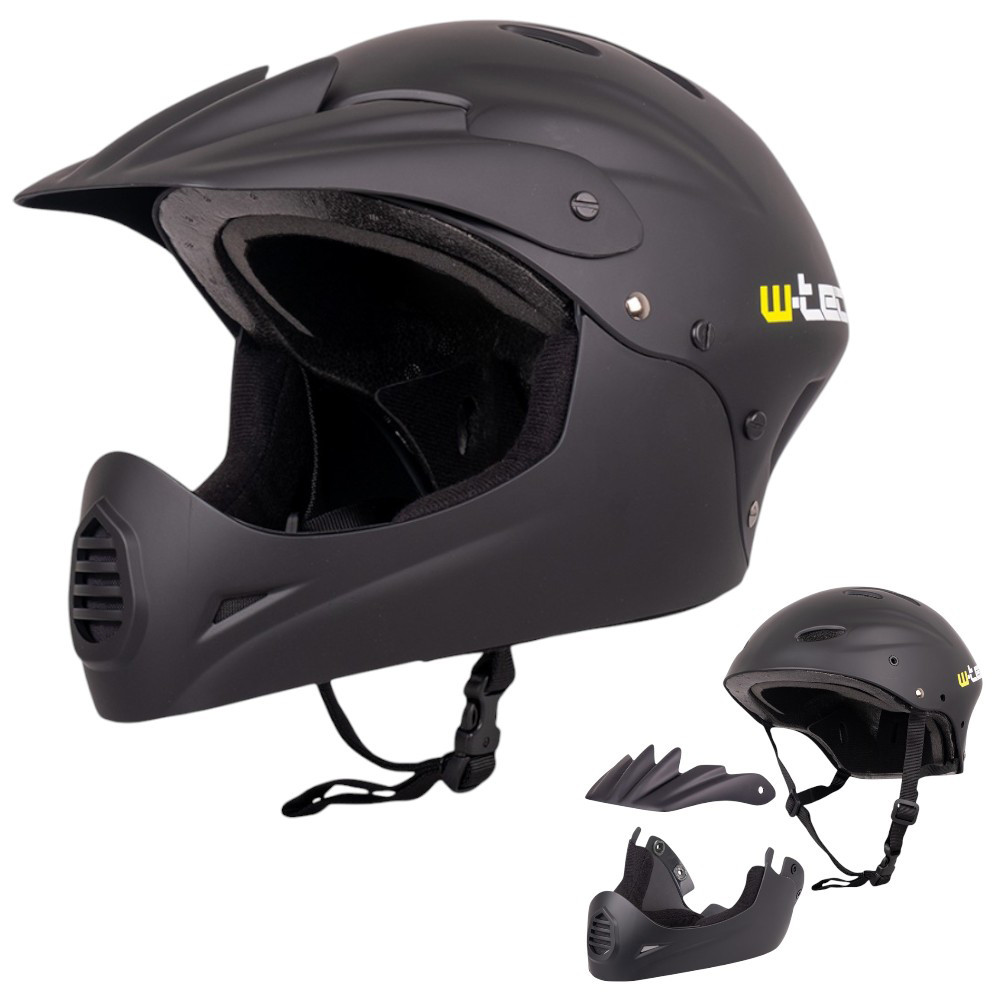 W-TEC Campanero Matt Black S (48-54)