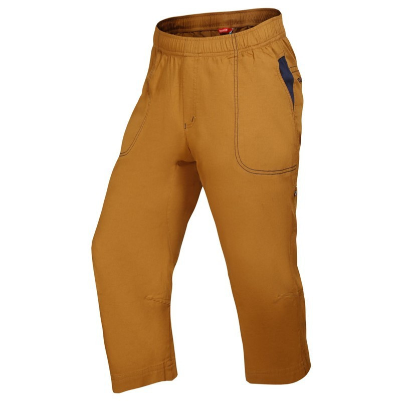 Ocun Pánské boulderingové capri Ocun Jaws 3/4 pants Brown Bronze