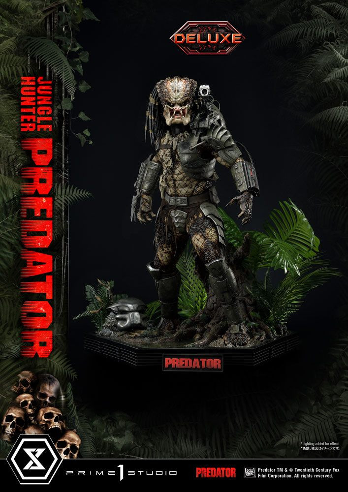 Prime 1 Studio | Predator - Museum Masterline Statue 1/3 Jungle Hunter Predator (Deluxe Bonus Version) 90 cm