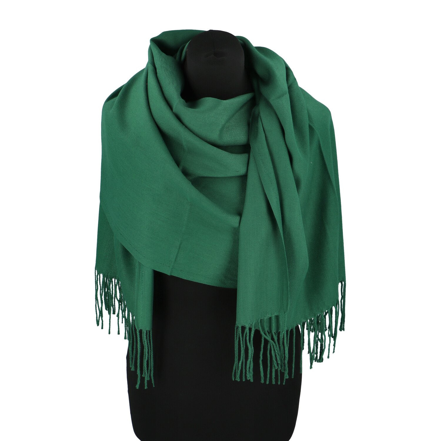 Módní dámská šála Takis, tmavě zelená