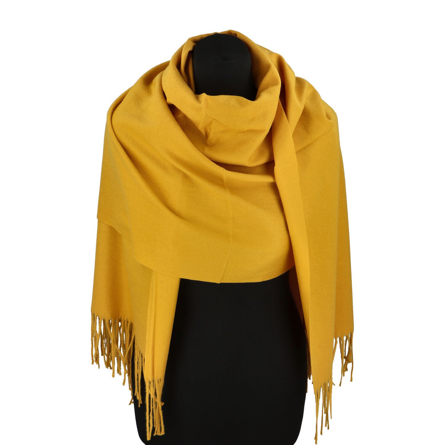 Módní dámská šála Takis, žlutá