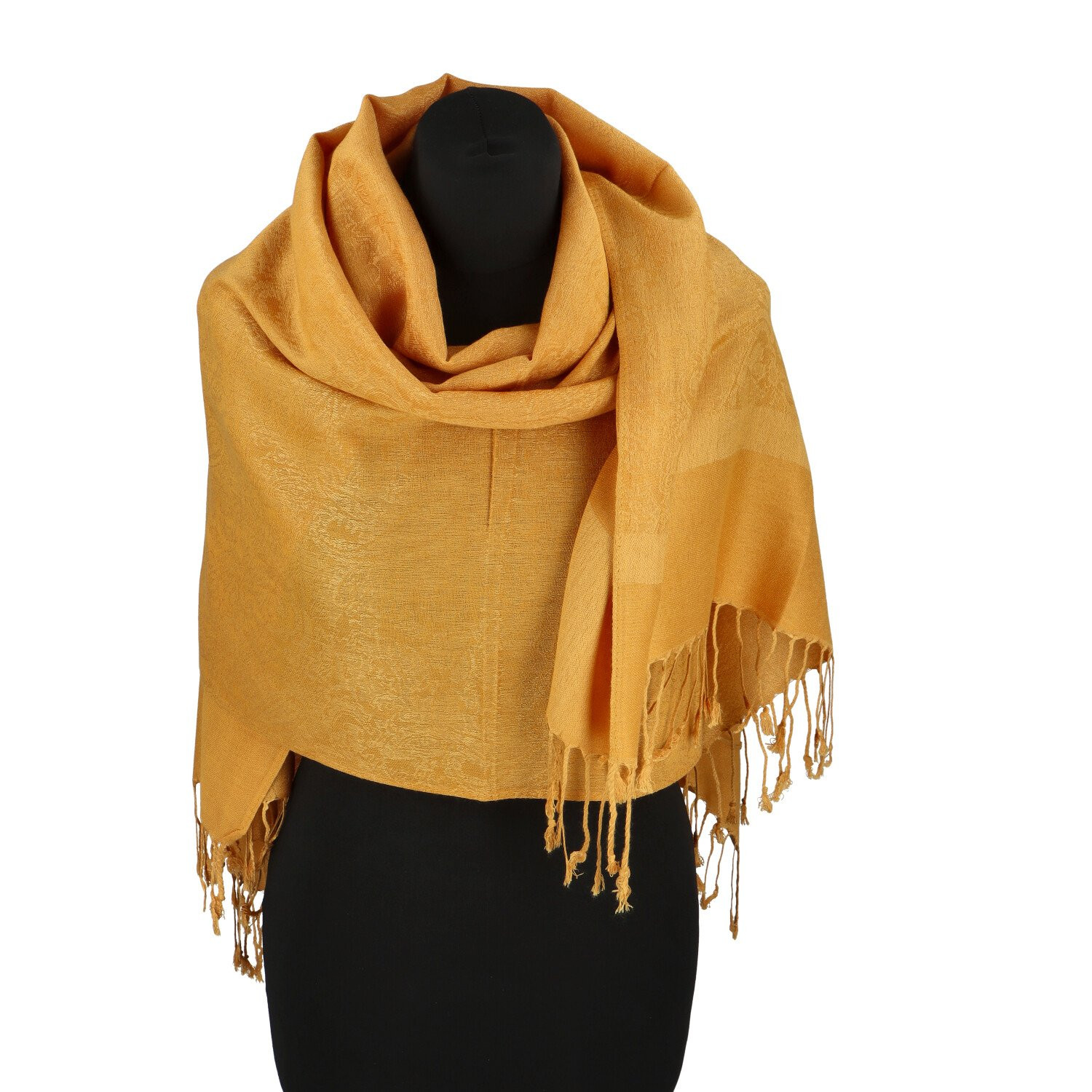 Módní dámská šála Candice, žlutá