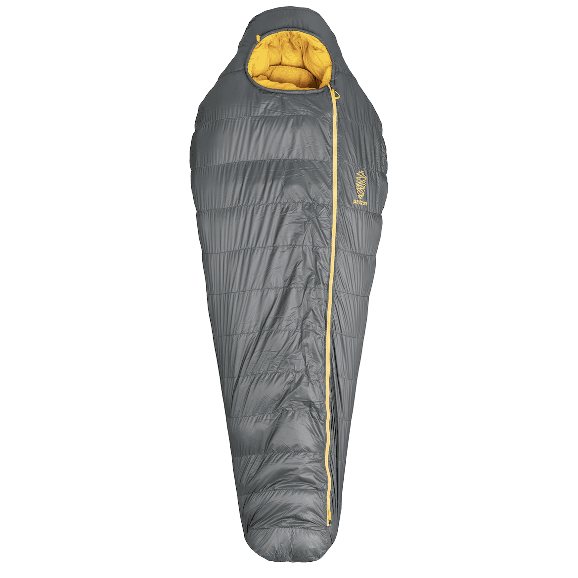 Péřový spacák Patizon D 890 S (156-170 cm) Barva: žlutá/zelená